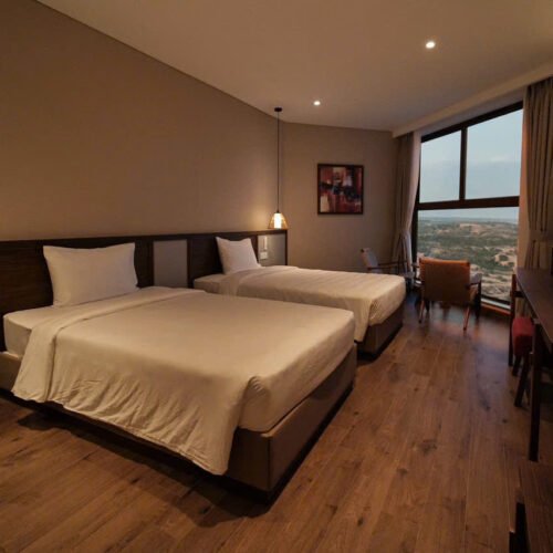 Prenium Twin Sea View – Phòng 2 giường đơn cao cấp tầm nhìn biển
