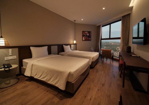 Prenium Twin Sea View – Phòng 2 giường đơn cao cấp tầm nhìn biển