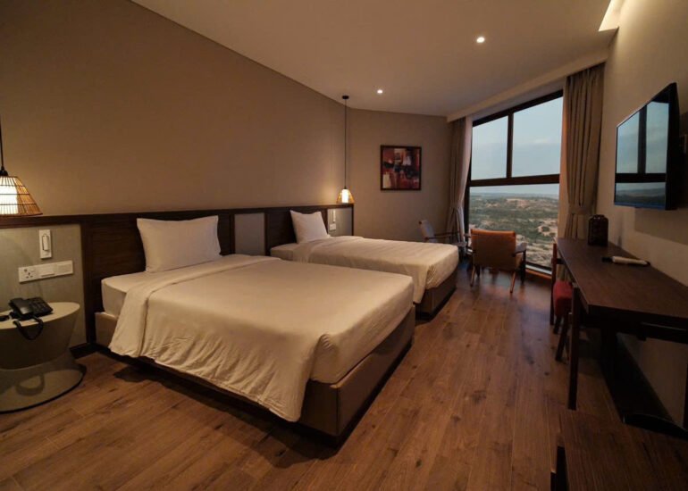 Prenium Twin Sea View – Phòng 2 giường đơn cao cấp tầm nhìn biển