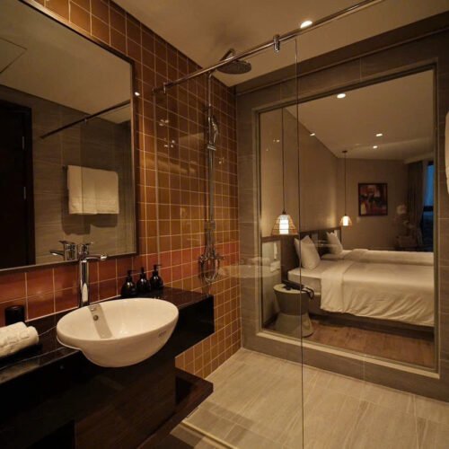 Prenium Twin Sea View – Phòng 2 giường đơn cao cấp tầm nhìn biển