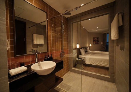 Prenium Twin Sea View – Phòng 2 giường đơn cao cấp tầm nhìn biển